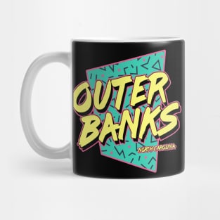 Outer Banks North Carolina Vintage Retro OBX NC Mug